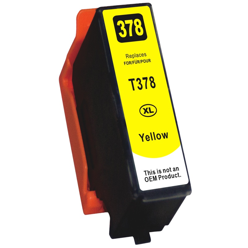 T3784XLY Epson C13T37944010 InkJet συμβατό Κίτρινο (13ml) από Premiumtoner για Epson Expression Premium XP-8500