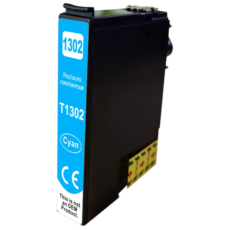 T1302XLC Epson C13T13024012 InkJet συμβατό Κυανό (18ml) από Premiumtoner για Epson Stylus SX525WD