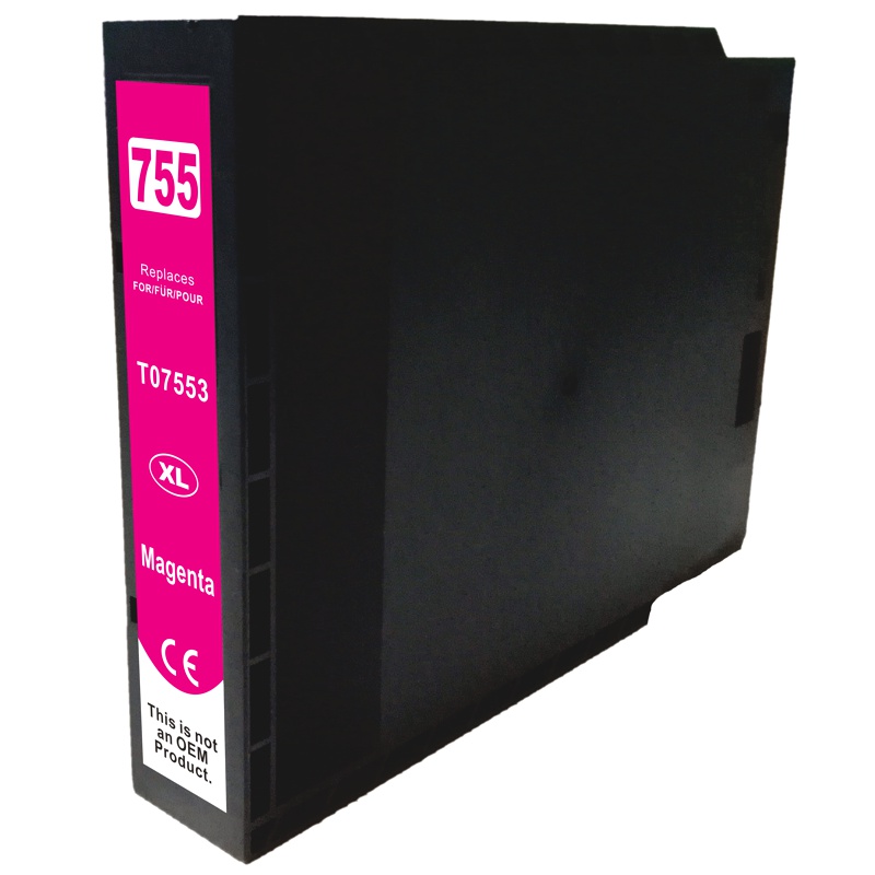 T7553XLMG T7553XLMG Epson C13T755340 InkJet συμβατό Ματζέντα (70ml) από Premiumtoner για Epson WorkForce Pro WF-8010DW