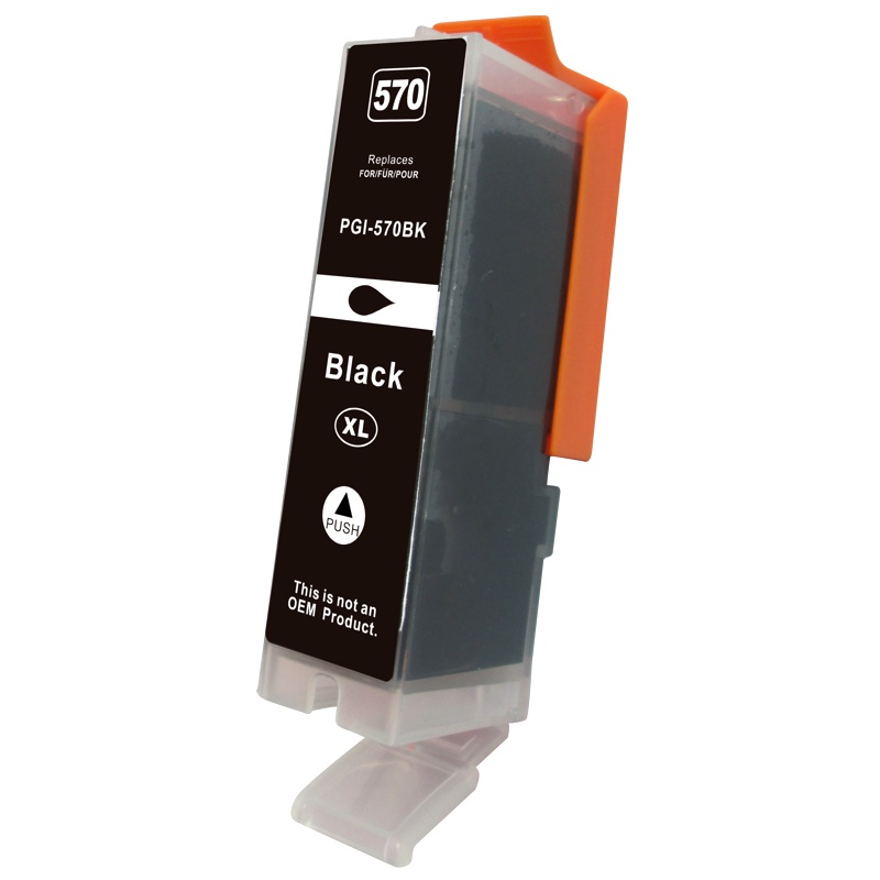 PGI-570XLPGBK Canon 0318C001 InkJet συμβατό Pigment Μαύρο (24ml) από Premiumtoner για Canon Pixma MG6851