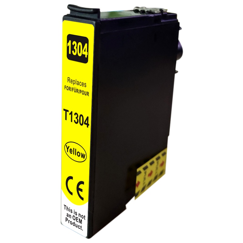 T1304XLY Epson C13T13044012 InkJet συμβατό Κίτρινο (18ml) από Premiumtoner για Epson Stylus SX525WD