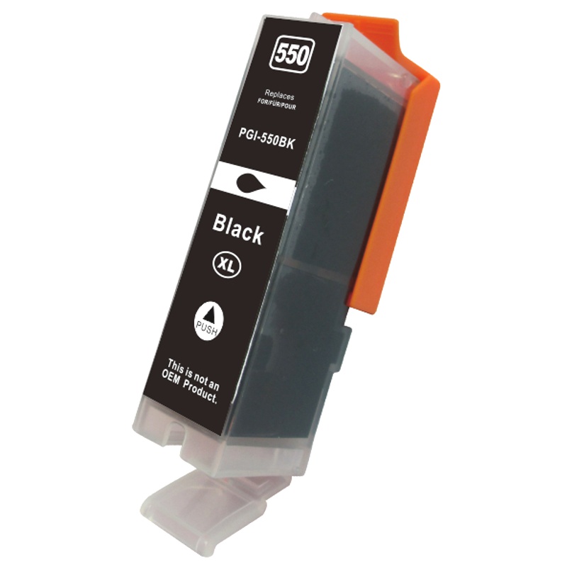 PGI-550XLPGBK Canon 6431B001 InkJet συμβατό Pigment Μαύρο (24ml) από Premiumtoner για Canon Pixma MG7150