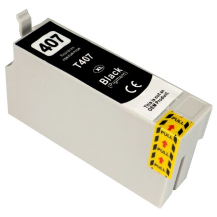 407XLBK Epson C13T07U140 InkJet συμβατό Μαύρο (45ml) από Premiumtoner για Epson WorkForce Pro WF-4745DTWF