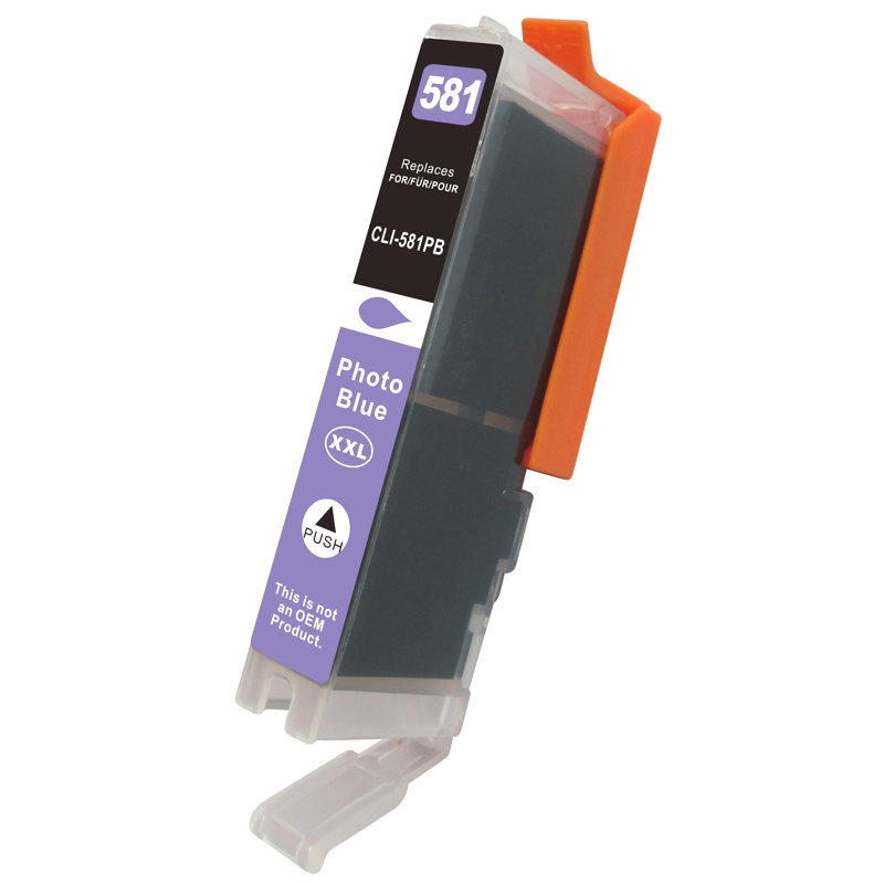 CLI-581XXLPB Canon 1999C001 InkJet συμβατό Photo Μπλε (12ml) από Premiumtoner για Canon Pixma TR7550