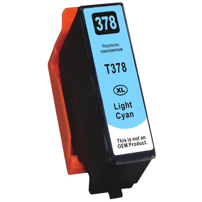 T3785XLLC Epson C13T37954010 InkJet συμβατό Ανοιχτό Κυανό (13ml) από Premiumtoner για Epson Expression Premium XP-8500