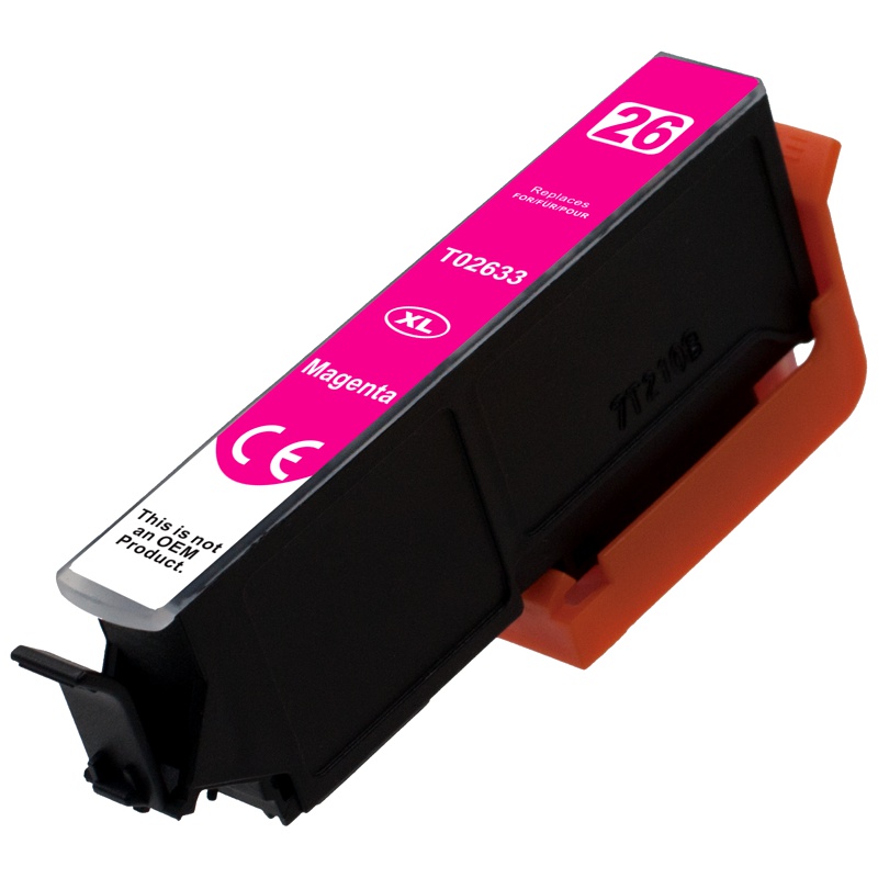T2633XLMG Epson C13T26334012 InkJet συμβατό Ματζέντα (14ml) από Premiumtoner για Epson Expression Premium XP-510