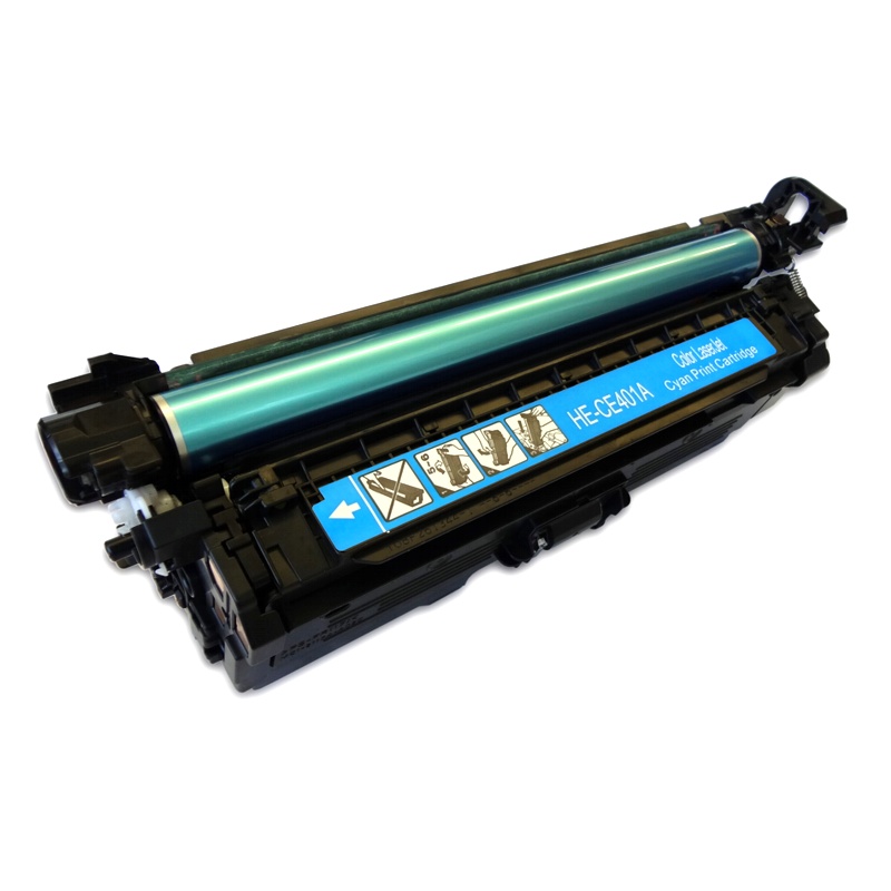CE401A Hp τόνερ 507A συμβατό Κυανό (6000 σελ.) από Premiumtoner για Hp Color LaserJet Enterprise 500 M551dn