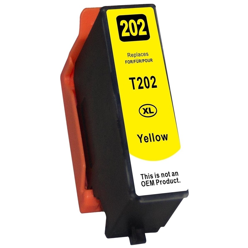 202XLY Epson C13T02H44010 InkJet συμβατό Κίτρινο (13ml) από Premiumtoner για Epson Expression Premium XP-6000