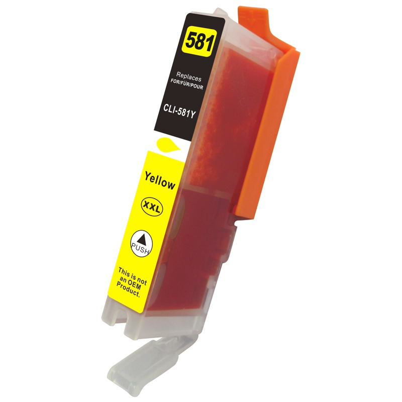 CLI-581XXLY Canon 1997C001 InkJet συμβατό Κίτρινο (12ml) από Premiumtoner για Canon Pixma TR7550