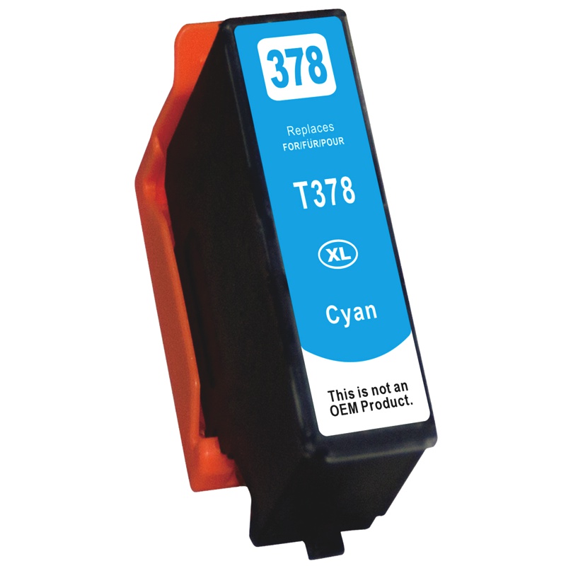 T3782XLC Epson C13T37924010 InkJet συμβατό Κυανό (13ml) από Premiumtoner για Epson Expression Premium XP-8500