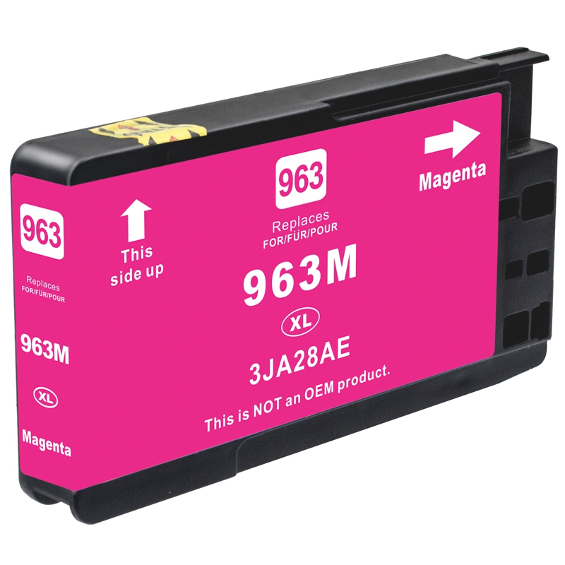 963XLM Hp 3JA28AE InkJet συμβατό Ματζέντα (26ml) από Premiumtoner για Hp OfficeJet Pro All-In-One 9010e